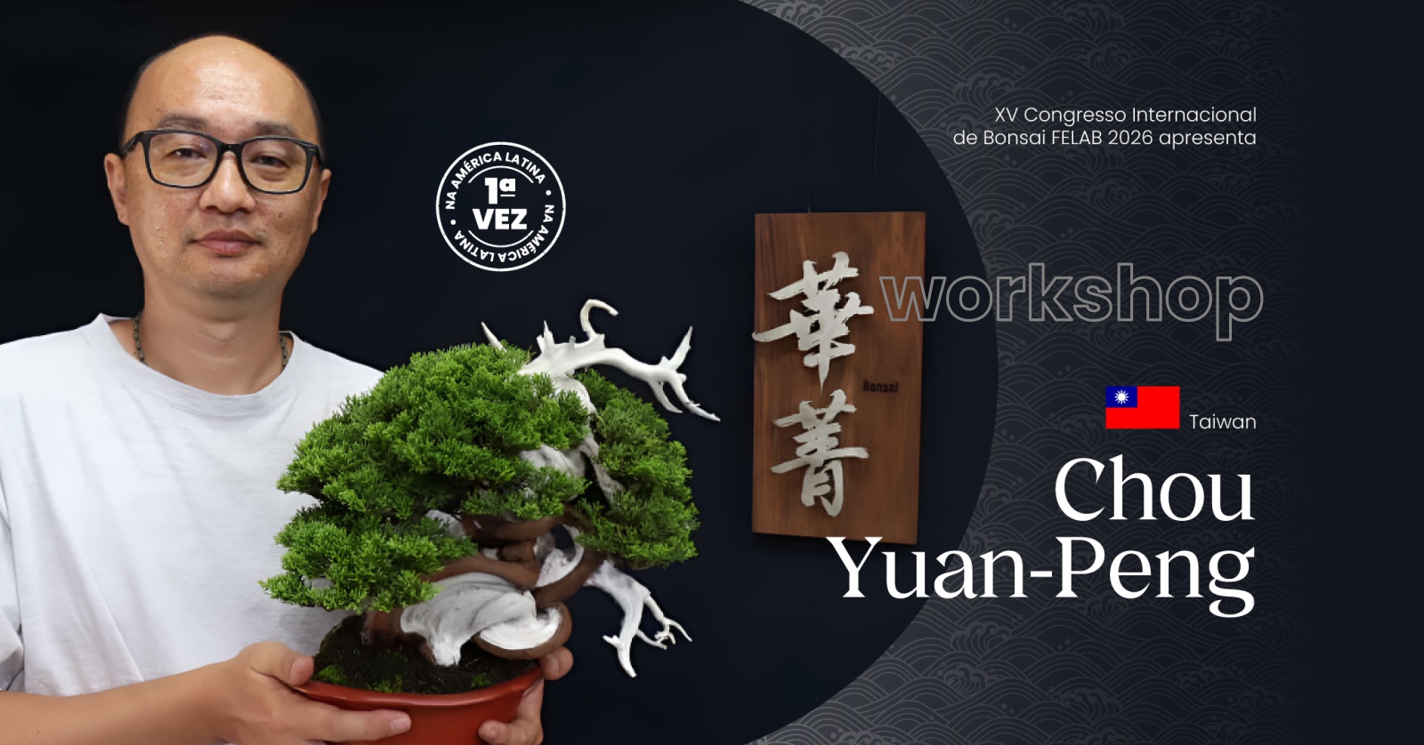 Workshop com CHOU YUAN-PENG de Taiwan